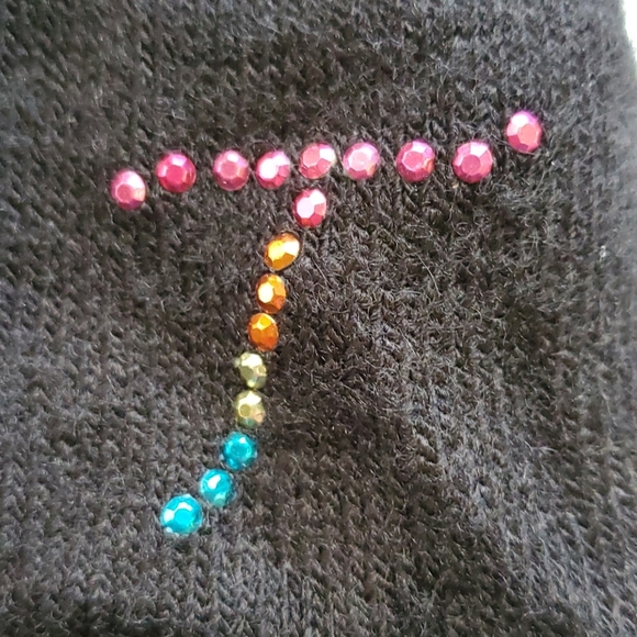 T Monogram Stretch Gloves & Journal - Picture 3 of 7